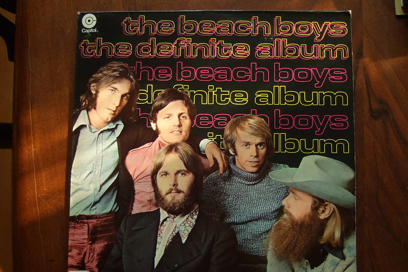 An album cover with the Beach Boys.