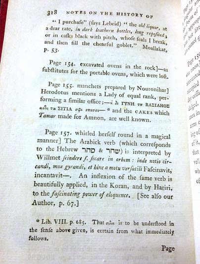 A page with an example of a footnote.
