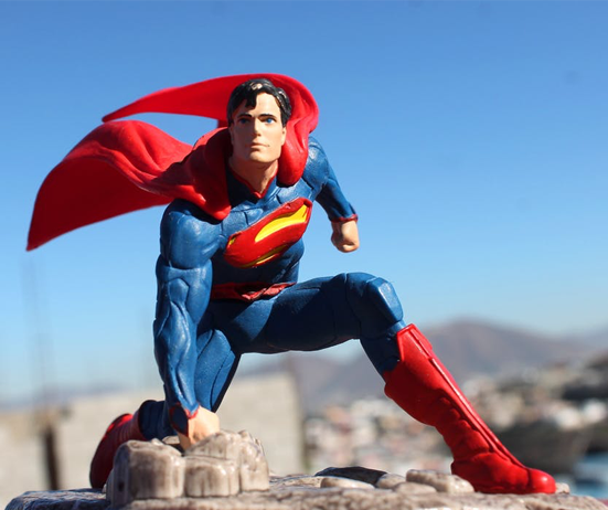 Figurine of Superman
