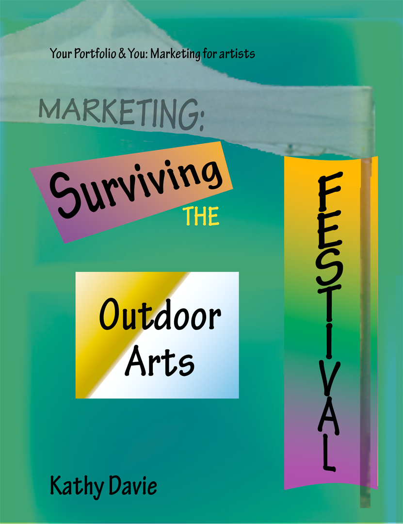 Pinterest pin for Surviving the Outdoor Arts Festival