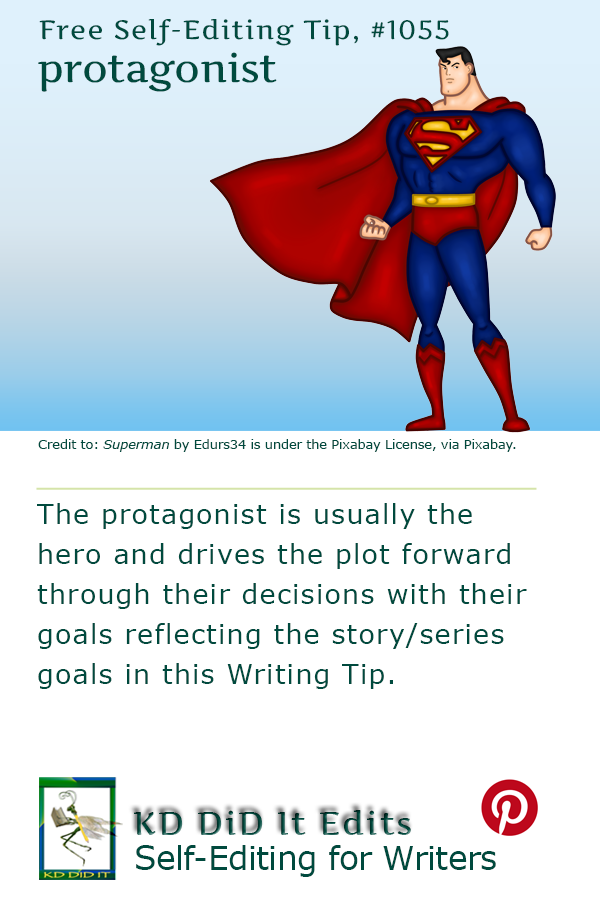 Pinterest pin for Protagonist