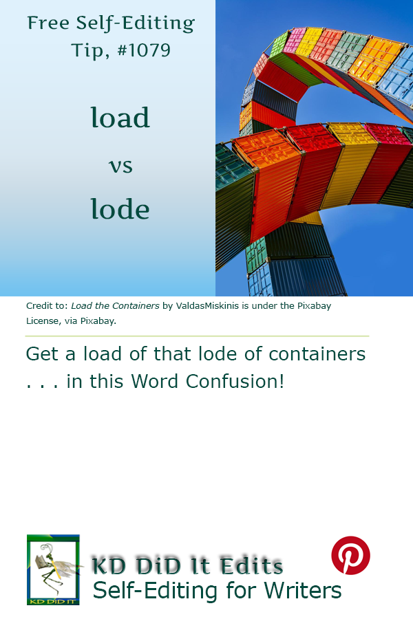 Word Confusion: Load versus Lode