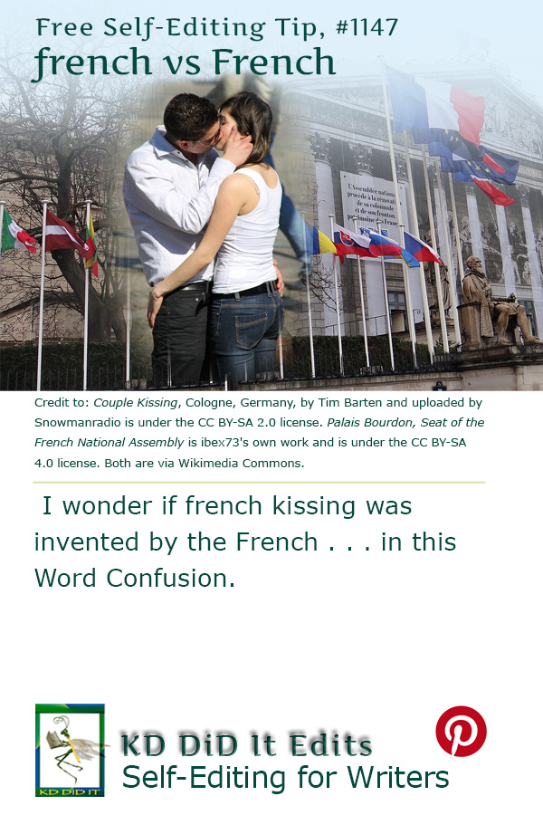Pinterest pin for french versus French