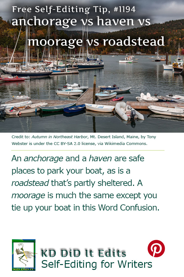 Pinterest pin for Anchorage, Haven, Moorage, and Roadstead