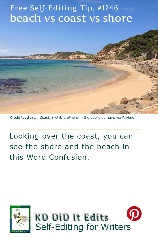 Word Confusion: Beach vs Coast vs Shore