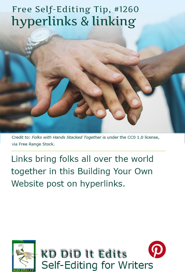 Build Your Author Website: Hyperlinks and Linking