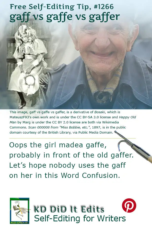 Word Confusion: Gaff vs Gaffe vs Gaffer