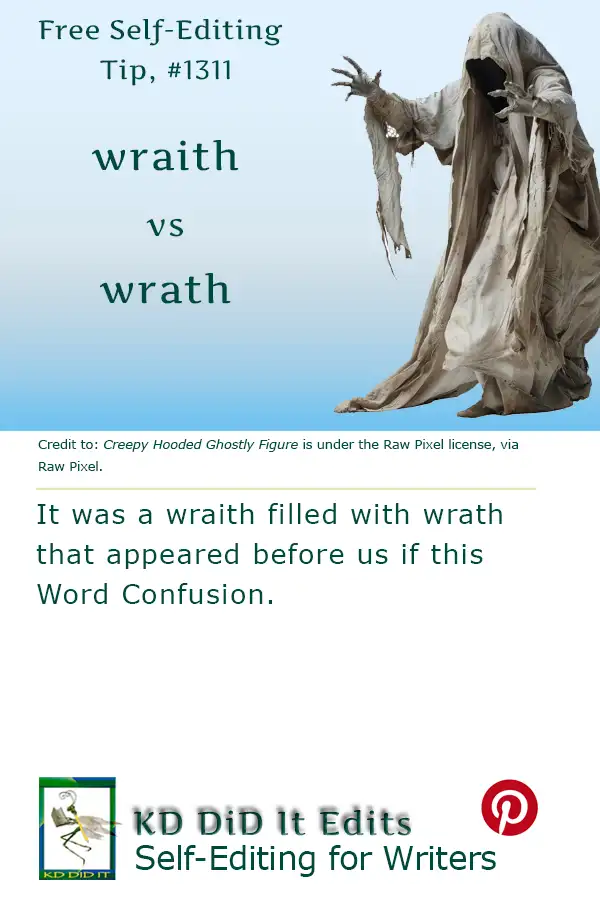 Pinterest pin for Wraith versus Wrath