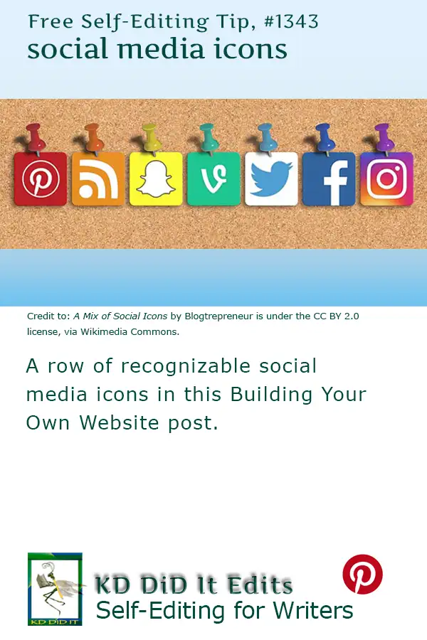 Build Your Author Website: Intro to Social Media Images