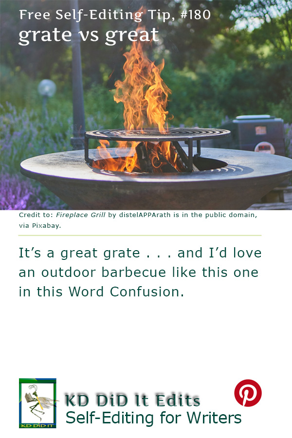 Word Confusion: Grate versus Great