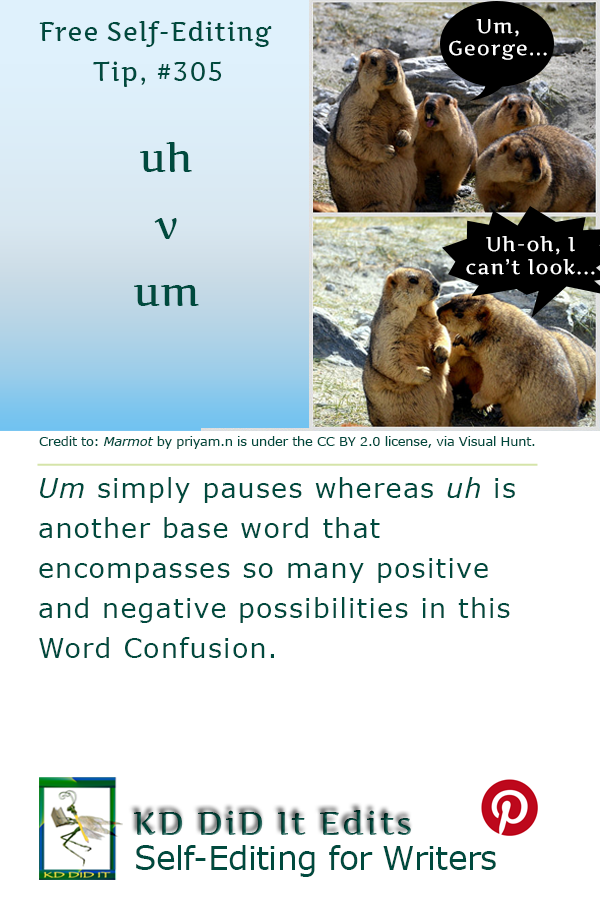 Word Confusion: Uh versus Um