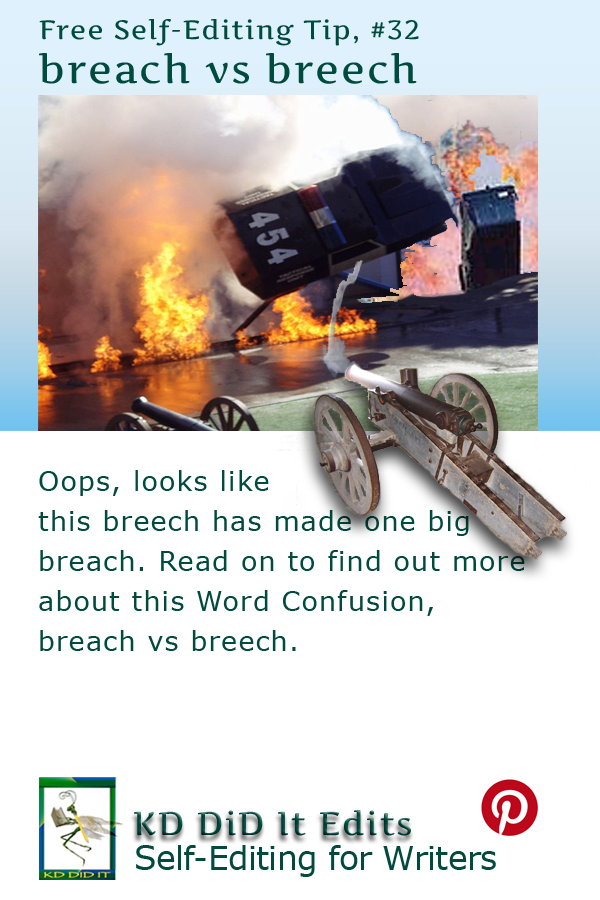 Word Confusion: Breach versus Breech