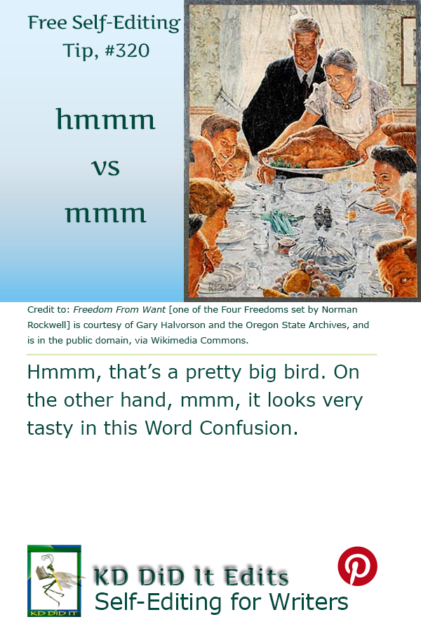 Word Confusion: Hmm-mmmm, That’s Good!