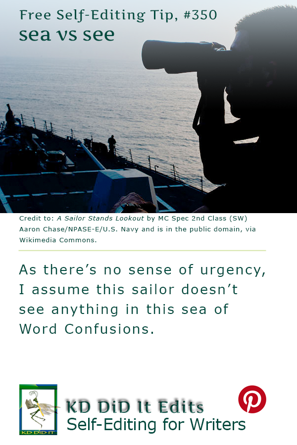 Word Confusion: Sea versus See