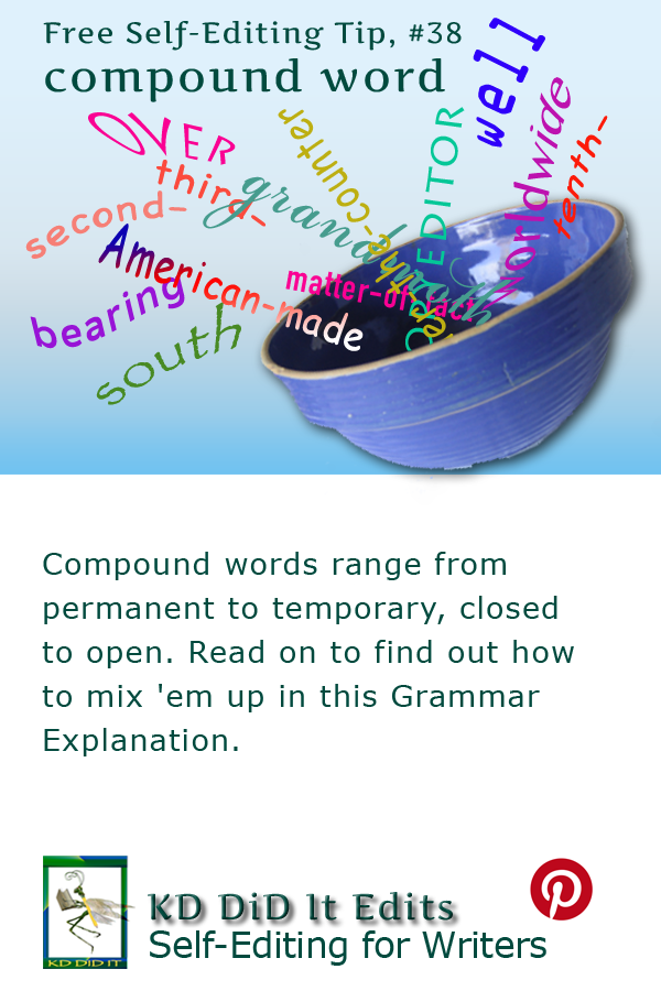 Pinterest pin for Compound Word