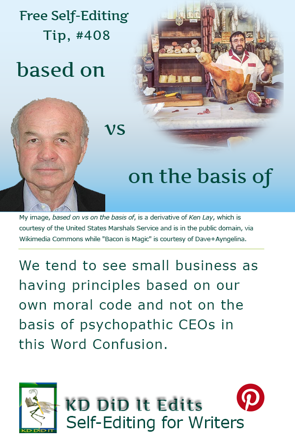 Word Confusion: Based On versus On The Basis Of