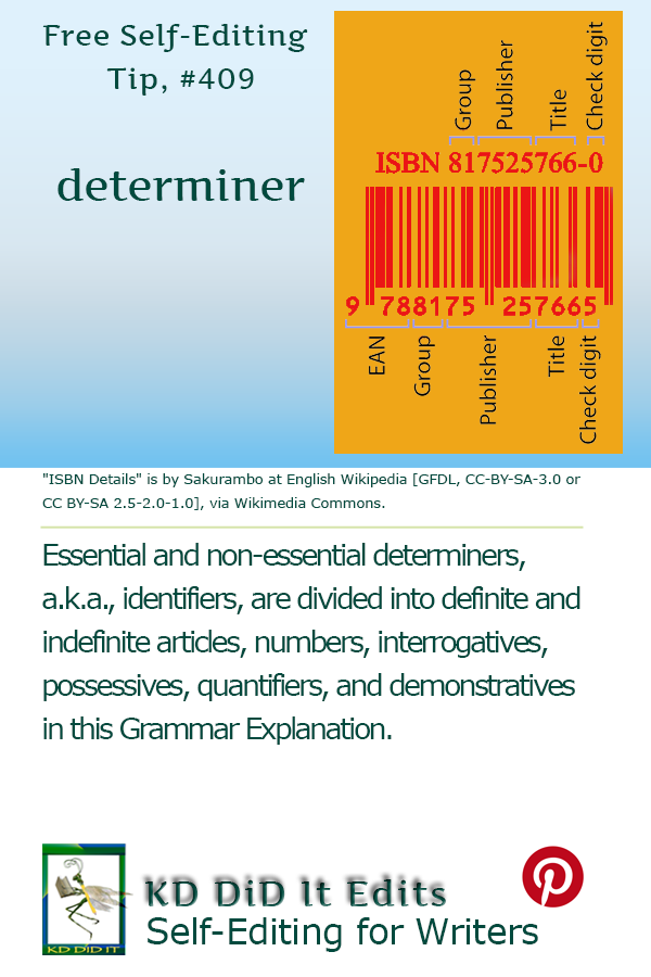 Grammar: Determiner