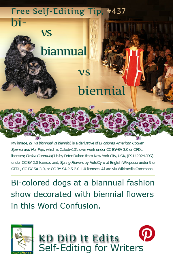 Word Confusion: Bi- vs Biannual vs Biennial