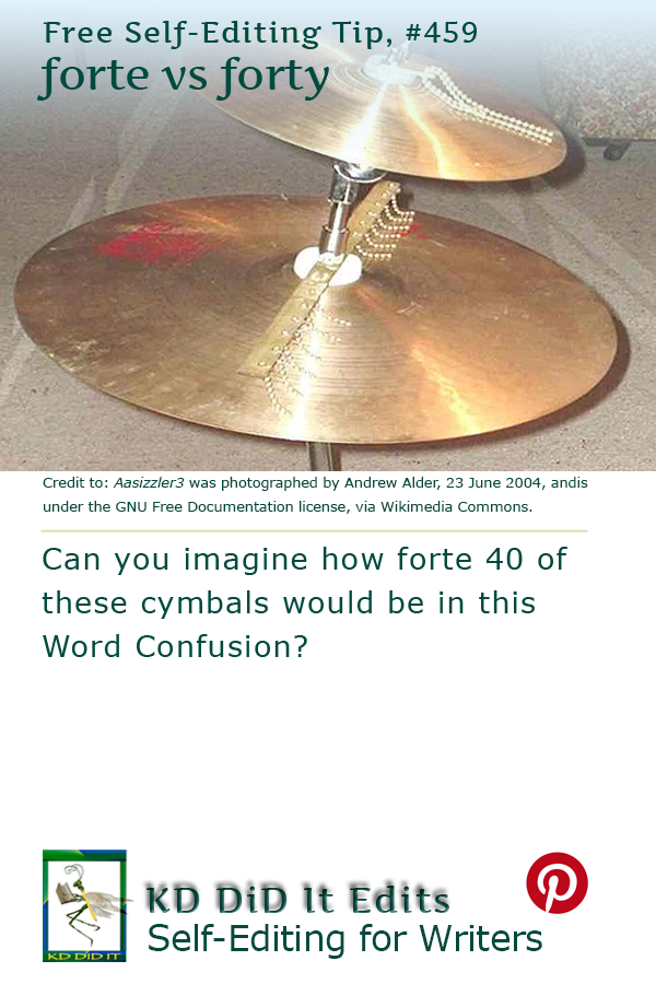 Word Confusion: Forte versus Forty