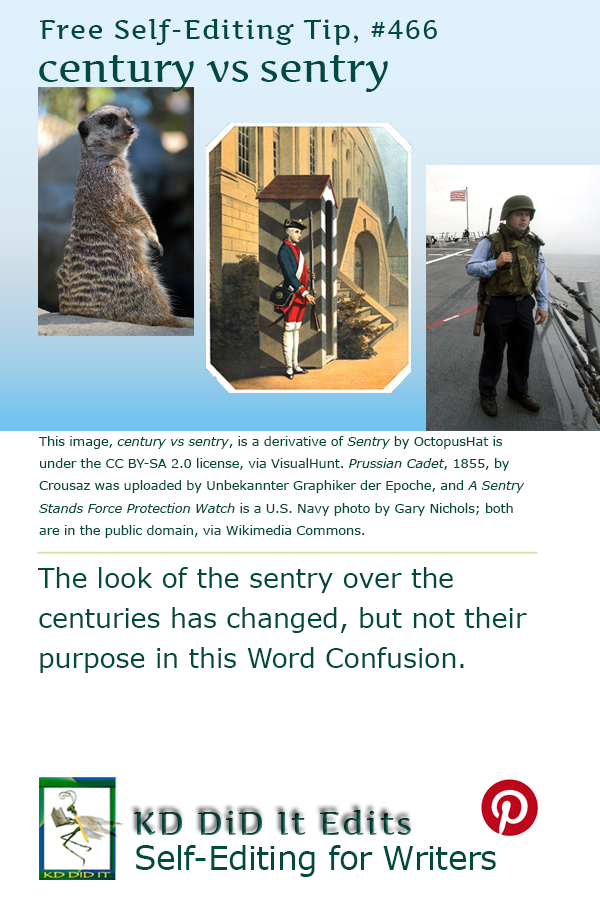 Word Confusion: Century versus Sentry