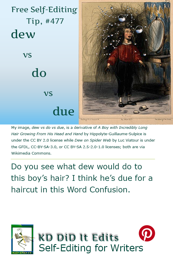 Word Confusion: Dew vs Do vs Due
