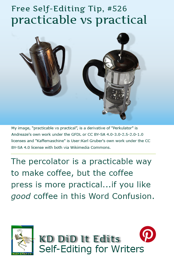 Word Confusion: Practicable versus Practical