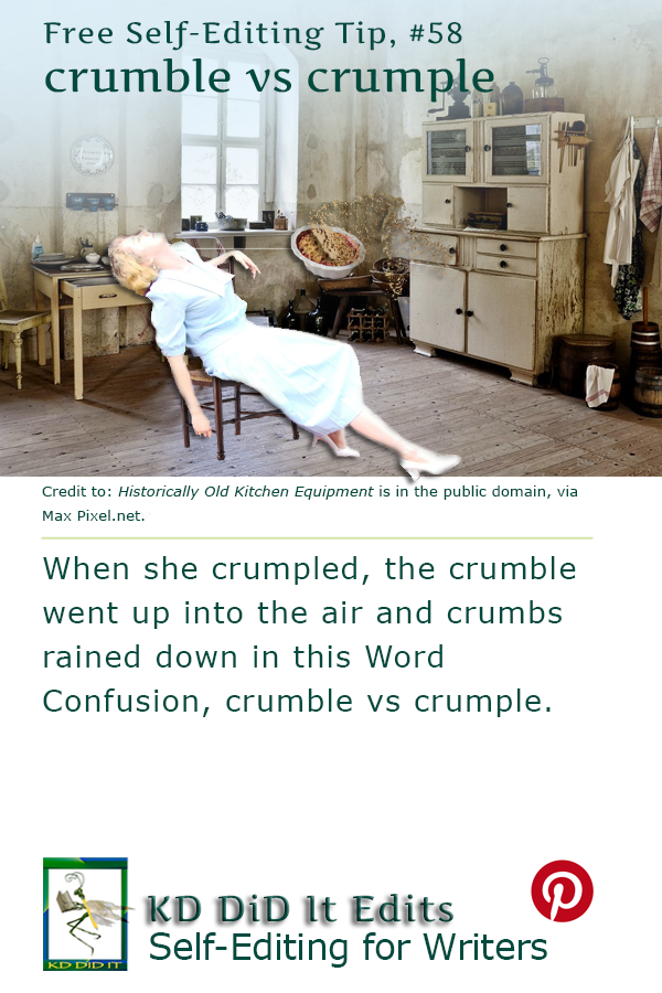 Word Confusion: Crumble versus Crumple