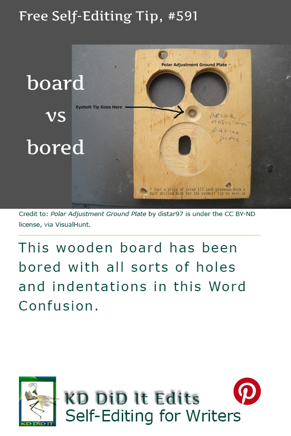 Word Confusion: Board versus Bored