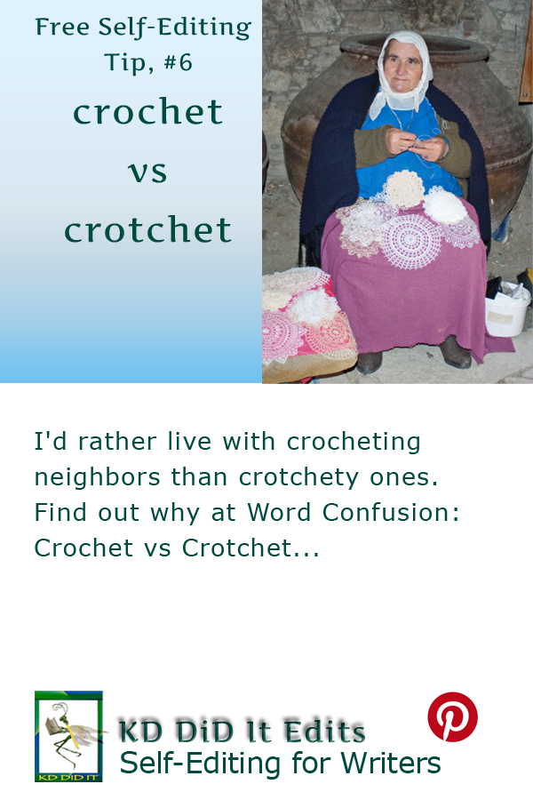 Word Confusion: Crochet versus Crotchet