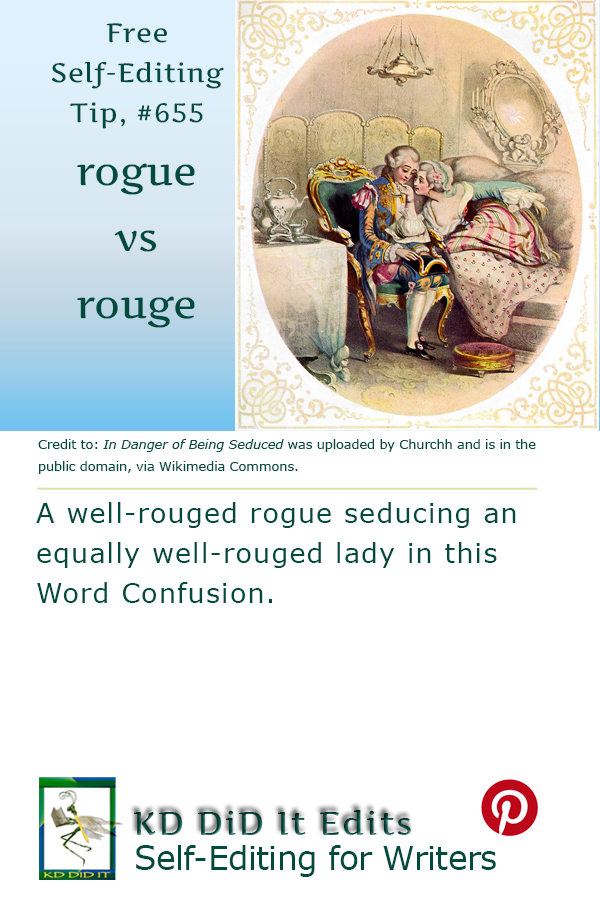 Word Confusion: Rogue versus Rouge