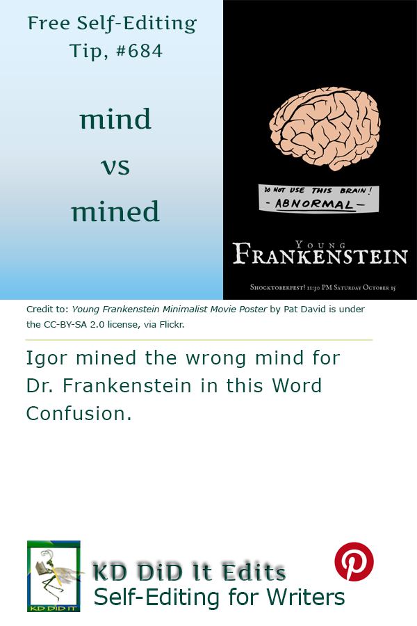 Pinterest pin for Mind versus Mined