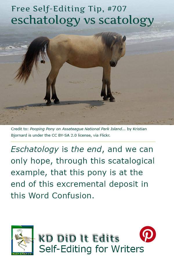 Word Confusion: Eschatology versus Scatology