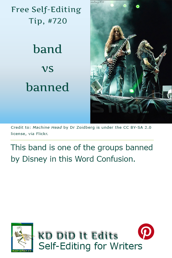 Word Confusion: Band versus Banned