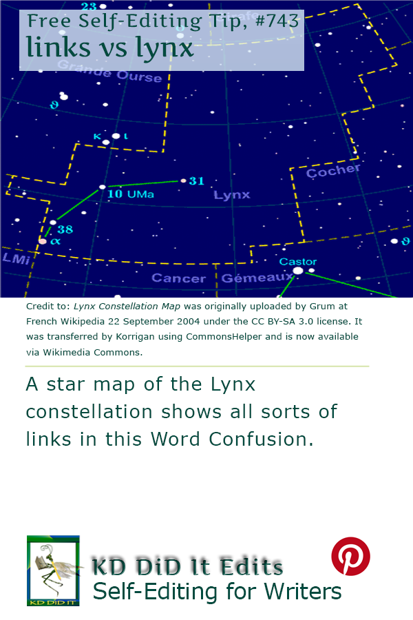 Word Confusion: Links versus Lynx