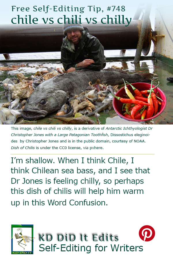 Word Confusion: Chile vs Chili vs Chilly