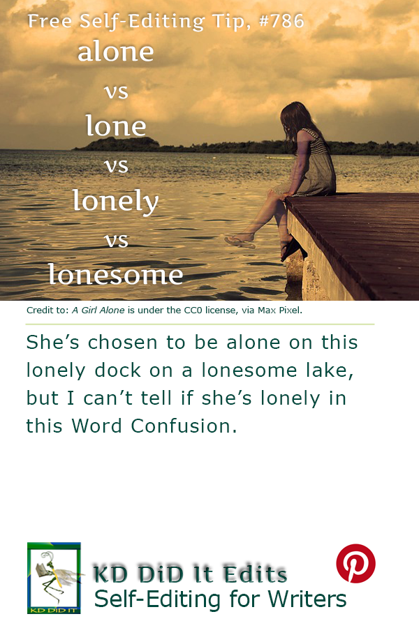 Word Confusion: Alone vs Lone vs Lonely vs Lonesome