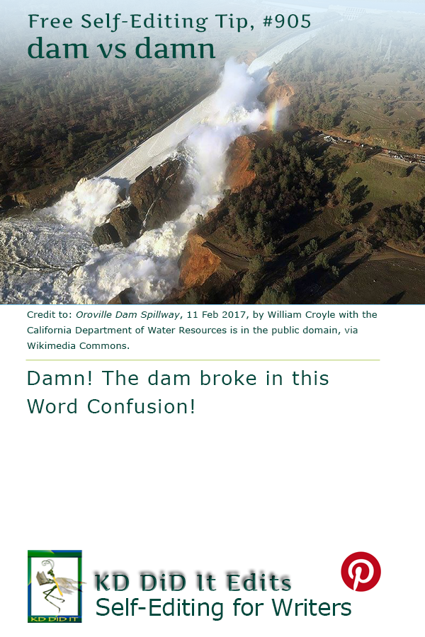 Word Confusion: Dam versus Damn