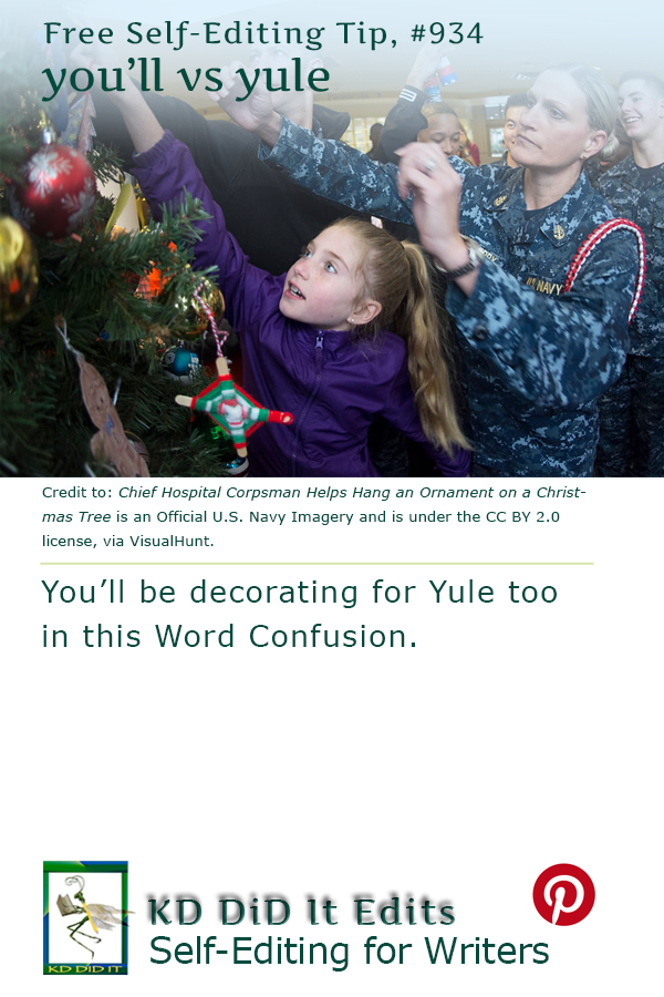 Word Confusion: You’ll versus Yule