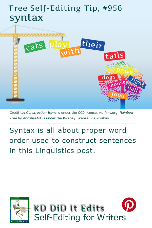 Pinterest pin for Theoretical Syntax